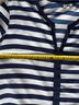 Antik Batik 100% Polyester Stripes Blue White 3/4 Sleeve Henley Size L - photo 8