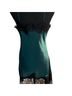 Gold Hawk Teal Black Silk Top Size M - photo 2