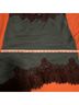 Gold Hawk Teal Black Silk Top Size M - photo 8
