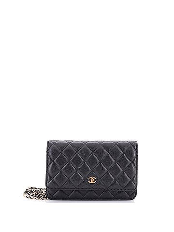Chanel Wallet on Chain Quilted Caviar (view 1)
