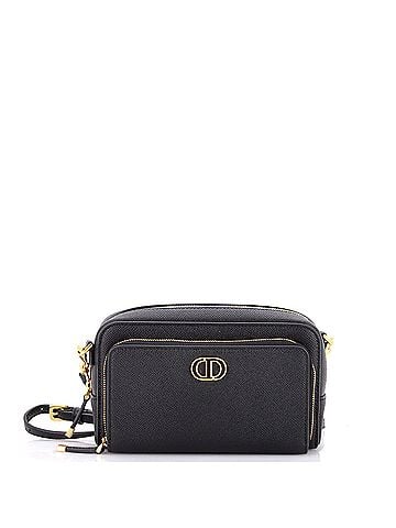 Christian Dior Caro Double Pouch Crossbody Bag Leather (view 1)