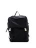 Prada 100% Nylon Black Double Buckle Backpack Tessuto Medium One size - photo 1