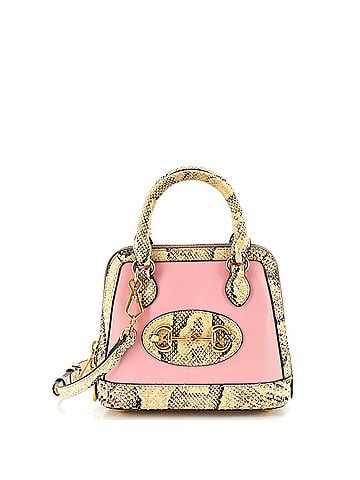 Gucci Horsebit 1955 Top Handle Bag Python and Leather Mini (view 1)