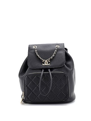 Chanel Business Affinity Backpack Caviar Small (view 1)