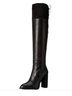 French Connection 100% Leather Black Boots Size 8 1/2 - photo 11