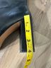 French Connection 100% Leather Black Boots Size 8 1/2 - photo 7