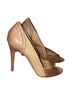 Devi Kroell Python Peep Toe Stiletto Heels - photo 4