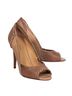 Devi Kroell Python Peep Toe Stiletto Heels - photo 1