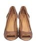 Devi Kroell Python Peep Toe Stiletto Heels - photo 3