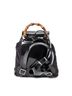 Gucci Black Mini Bamboo Backpack One size - photo 5