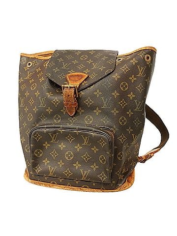 Louis Vuitton Louis Vuitton Monogram Montsouris GM Backpack, M51135, Brown, Men's/Women's, P3353420 (view 1)