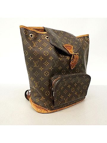 Louis Vuitton Louis Vuitton Monogram Montsouris GM Backpack, M51135, Brown, Men's/Women's, P3353420 (view 2)