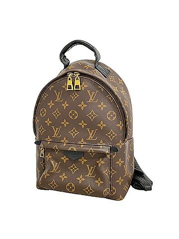 Louis Vuitton Louis Vuitton Monogram Palm Springs Backpack PM M44871 Brown Women's P3337417 (view 1)