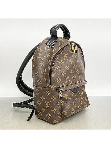 Louis Vuitton Louis Vuitton Monogram Palm Springs Backpack PM M44871 Brown Women's P3337417 (view 2)