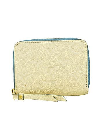 Louis Vuitton Louis Vuitton Monogram Empreinte Zippy Coin Purse M63928 Cream Blue Jean Women's Wallet/Coin Case (view 1)