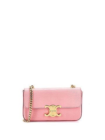 Céline Claude Chain Shoulder Bag Lizard (view 1)
