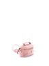 Miu Miu 100% Shearling Pink Top Handle Vanity Case Shearling One size - photo 3