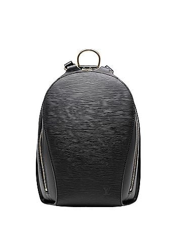 Louis Vuitton Louis Vuitton Epi Mabillon Backpack M52232 Noir Black Leather Women's LOUIS VUITTON (view 1)