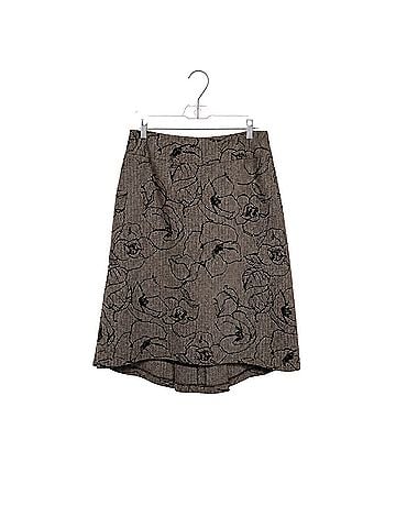 Jones Wear wool embroidered Casual Skirt (view 2)