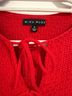 MIOU MUSE Red Sleeveless Blouse Size S - photo 3