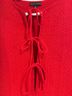 MIOU MUSE Red Sleeveless Blouse Size S - photo 4
