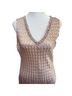 Komarov 100% Polyester Solid Ombre Tan Pink Ivory Casual Dress Size L - photo 6