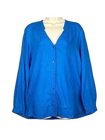 Eileen Fisher Long Sleeve Blouse (view 1)