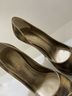 Casadei Animal Print Brown Gold Heels Size 7 - photo 4