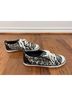 Coach Animal Print Black Tan Ivory Sneakers Size 8 1/2 - photo 9