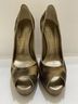 Casadei Animal Print Brown Gold Heels Size 7 - photo 3