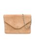 A.P.C. 100% Suede Solid Brown Shoulder Bag One size - photo 1
