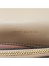Tory Burch Chevron-herringbone Pink Gold Leather Belt One size - photo 3