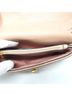 Tory Burch Chevron-herringbone Pink Gold Leather Belt One size - photo 7