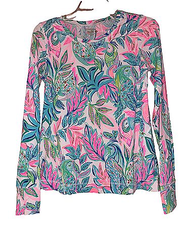 Lilly Pulitzer Long Sleeve Blouse (view 1)