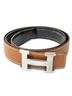 Hermes Leather Goods Black Constance H Belt 85 One size - photo 2