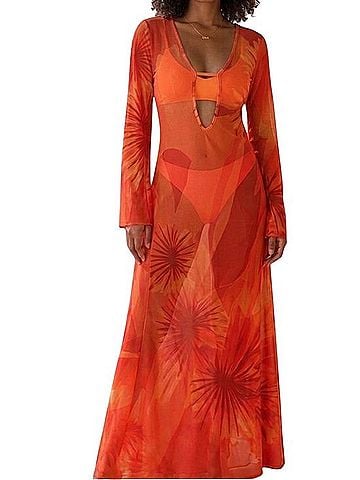 Caroline Constas Swimsuit Cover Up (view 1)