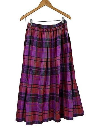 Jim Thompson Silk Skirt (view 2)