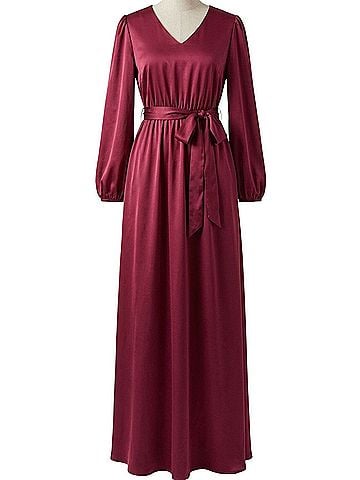 NeeSee's Dresses Satin Cocktail Dress (view 1)