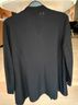 Eileen Fisher Solid Black Jacket Size S (petite) - photo 4