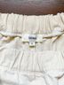 OZMA 100% Cotton Ivory Casual Pants One size - photo 8