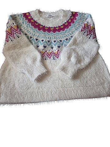 Time and Tru Pullover Sweater (view 1)