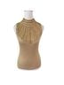 Cache Gold Sleeveless Top Size M - photo 1