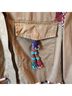 Zara 100% Cotton Tan Brown Jacket Size S - photo 6
