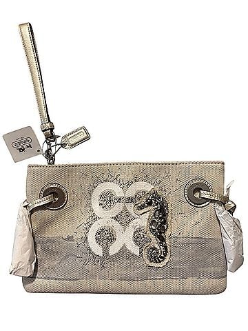 Coach Coach Audrey Leather Clutch (view 1)