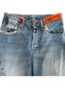 Heron Preston 100% Cotton Blue Jeans Size 26 waist - photo 15