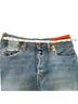 Heron Preston 100% Cotton Blue Jeans Size 26 waist - photo 7