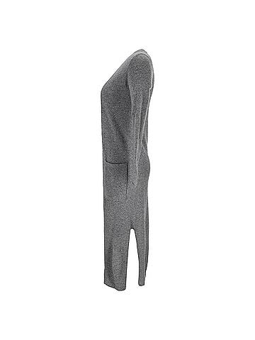 Theory Theory Open Front Cardigan in Grey Cashmere (view 2)
