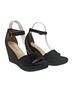 Cordani 100% Suede Solid Black Sandals Size 7 1/2 - photo 1
