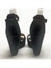 Cordani 100% Suede Solid Black Sandals Size 7 1/2 - photo 3