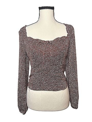 Abercrombie & Fitch Long Sleeve Blouse (view 1)